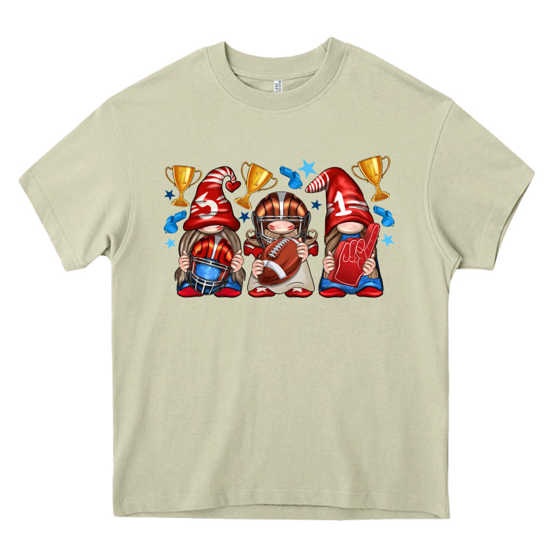 Football Gnome With Element Heavy Core Tee by texasbilliewilder | Teevron