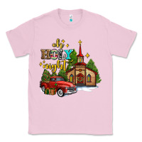 Bubblegum Pink the church  holy night western truck Classic Tee - AdoDesignShop