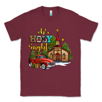 Burgundy the church  holy night western truck Classic Tee - AdoDesignShop