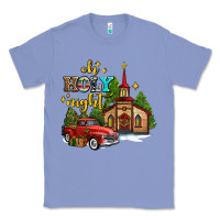 Colony Blue the church  holy night western truck Classic Tee - AdoDesignShop