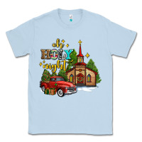 Dusty Blue the church  holy night western truck Classic Tee - AdoDesignShop