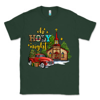 Sports Green the church  holy night western truck Classic Tee - AdoDesignShop