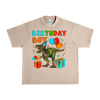 French Oak birthday boy t rex Urban Heavy Tee - Artiststas