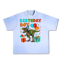 Grape Ice birthday boy t rex Urban Heavy Tee - Artiststas