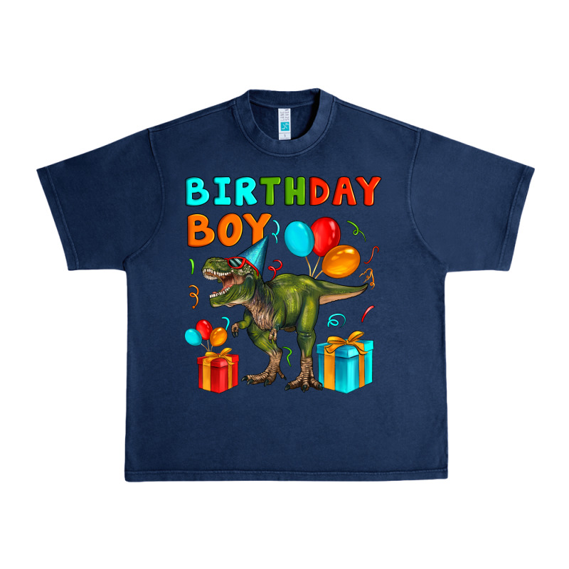 Birthday Boy T Rex Urban Heavy Tee by Artiststas | Teevron