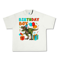Pistachio birthday boy t rex Urban Heavy Tee - Artiststas