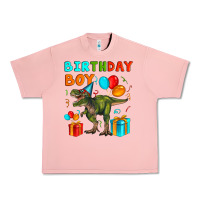 Salmon birthday boy t rex Urban Heavy Tee - Artiststas