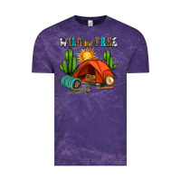 Cloud Purple wild and free camp Vintage Tee - AdoDesignShop