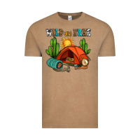 Vintage Coffee wild and free camp Vintage Tee - AdoDesignShop
