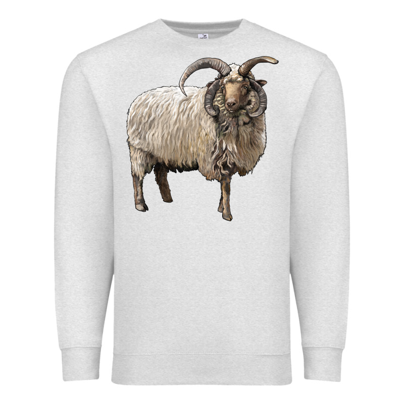 Navajo Churro Sheep Premium Sweatshirt by LillyAllenDesigns | Teevron