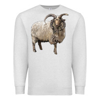 Oatmeal Heather navajo churro sheep Premium Sweatshirt - LillyAllenDesigns