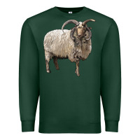 Sports Green navajo churro sheep Premium Sweatshirt - LillyAllenDesigns