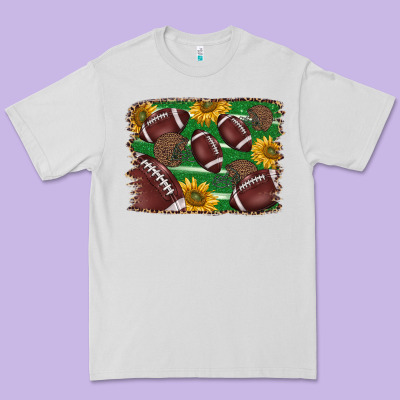 American Football Background Premium Tee Designed By Barkaloodesign