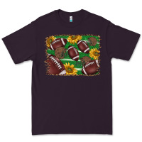 Plum American football background Premium Tee - BarkalooDesign