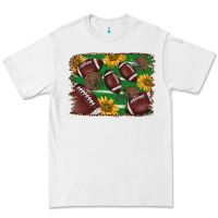 White American football background Premium Tee - BarkalooDesign