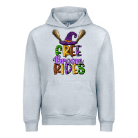 Heather Grey free broom rides Urban Hoodie - CowGirlArtShop
