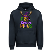 Navy free broom rides Urban Hoodie - CowGirlArtShop