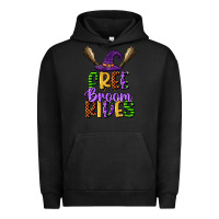 Pigment Black free broom rides Urban Hoodie - CowGirlArtShop