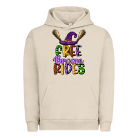 Pigment French Oak free broom rides Urban Hoodie - CowGirlArtShop