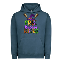 Pigment Midnight Navy free broom rides Urban Hoodie - CowGirlArtShop