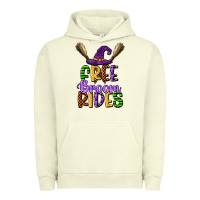 Pigment Pistachio free broom rides Urban Hoodie - CowGirlArtShop