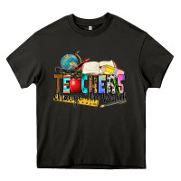 Asphalt teachers change the world Heavy Core Tee - Zillion Design Studio