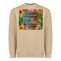 Mushroom raised 90's country guitar cactus sunflower's Heavyweight Sweatshirt - Artiststas