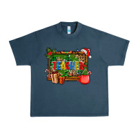 Midnight Navy christmas teacher and coffe cup with board Urban Heavy Tee - AdoDesignShop