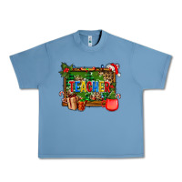 Pebble Blue christmas teacher and coffe cup with board Urban Heavy Tee - AdoDesignShop