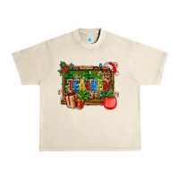 Sandshell christmas teacher and coffe cup with board Urban Heavy Tee - AdoDesignShop