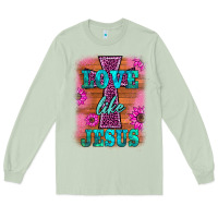 Matcha love like jesus Long Sleeve Tee - BarkalooDesign