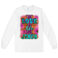 White love like jesus Long Sleeve Tee - BarkalooDesign
