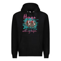 Black Hangin With My Heifers Premium Hoodie - Bettercallsaul