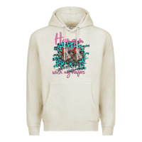 Oatmeal Heather Hangin With My Heifers Premium Hoodie - Bettercallsaul