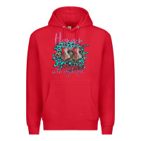 Red Hangin With My Heifers Premium Hoodie - Bettercallsaul