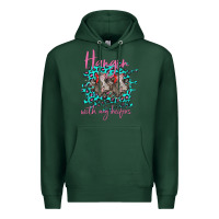 Sports Green Hangin With My Heifers Premium Hoodie - Bettercallsaul