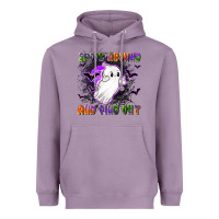 Lavender spook around and find out Heavyweight Hoodie - LillyAllenDesigns