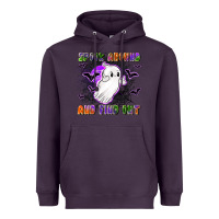 Plum spook around and find out Heavyweight Hoodie - LillyAllenDesigns
