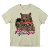 Mossy Mother's Day Mama Bear Hunting Fish Heavy Core Tee - RanaPortraitStore