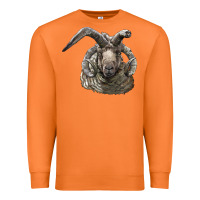 Carrot navajo churro sheep head Premium Sweatshirt - LillyAllenDesigns
