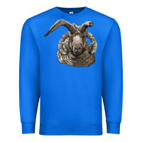 True Royal navajo churro sheep head Premium Sweatshirt - LillyAllenDesigns
