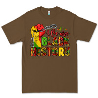 Cacao we are black history Premium Tee - Zillion Design Studio