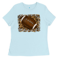 Leopard American Football Backround Ladies Tee | Teevron