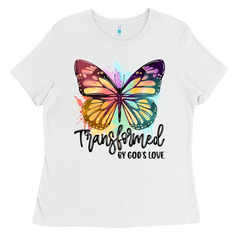 Transformed By God's Love Ladies Tee by JahusDesignShop | Teevron