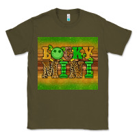 Army Green st patricks day lucky mini Classic Tee - Artiststas
