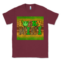 Burgundy st patricks day lucky mini Classic Tee - Artiststas