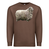 Chestnut lincoln sheep Premium Sweatshirt - LillyAllenDesigns