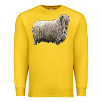 Lemon lincoln sheep Premium Sweatshirt - LillyAllenDesigns