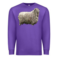 Purple lincoln sheep Premium Sweatshirt - LillyAllenDesigns
