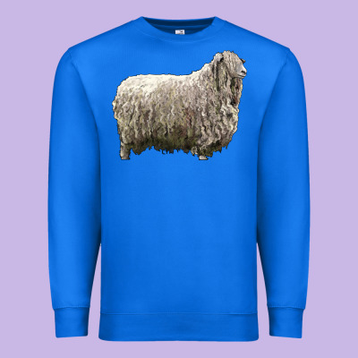 Lincoln Sheep Premium Sweatshirt Designed By Lillyallendesigns